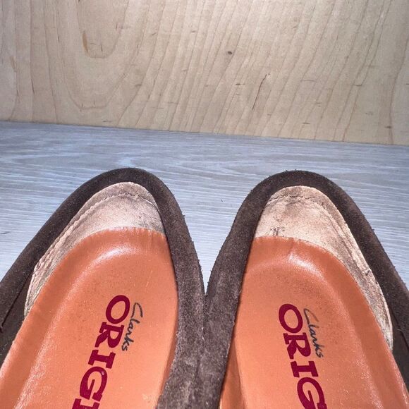 Clarks Originals Wallabee Brown Suede Crepe Sole 78984 Women's 6M - Picture 10 of 10